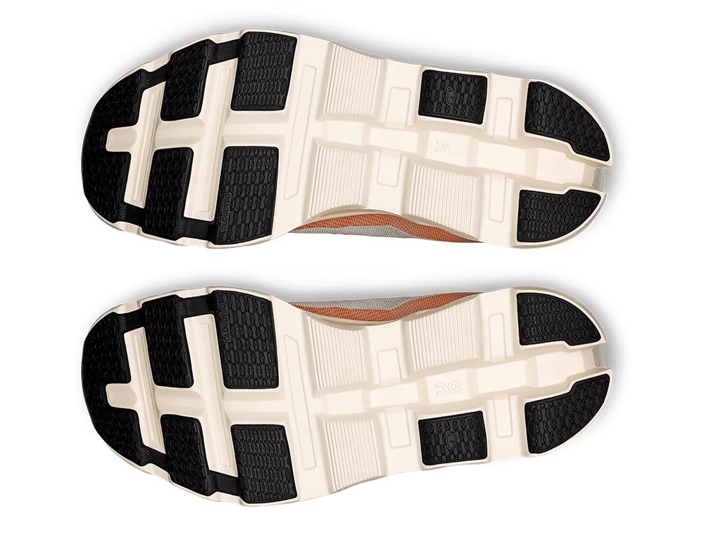 Buty On Cloudmonster 2 W Biało-Pomarańczowe