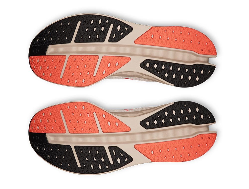 Buty On Cloudsurfer Max Ivory/Salmon W Kremowo-Pomarańczowe