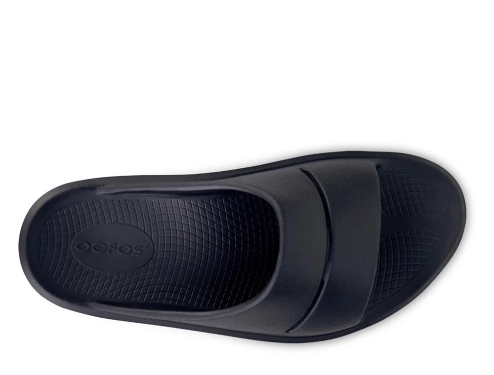 Klapki OOFOS OOAHH Black Matte U Czarne