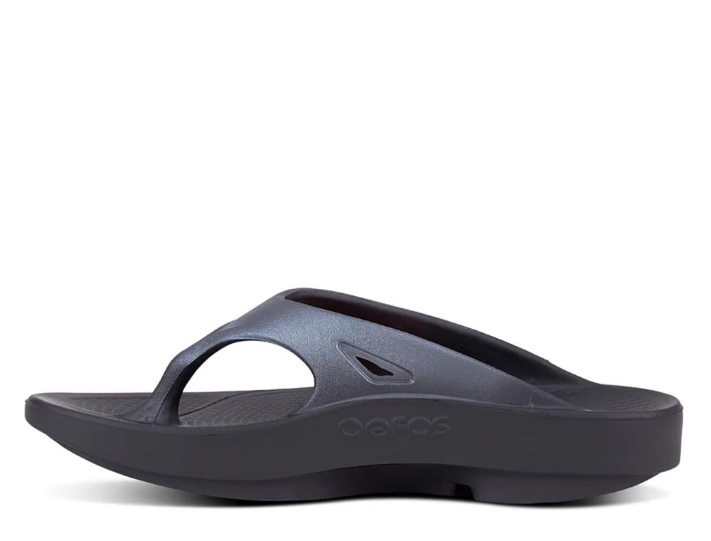 Klapki OOFOS Orginal Sport Graphite U Grafitowe