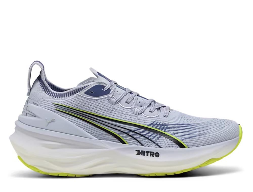 Buty ForeverRun Nitro 2 M Błękitno-Limonkowe