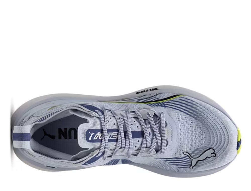 Buty ForeverRun Nitro 2 M Błękitno-Limonkowe