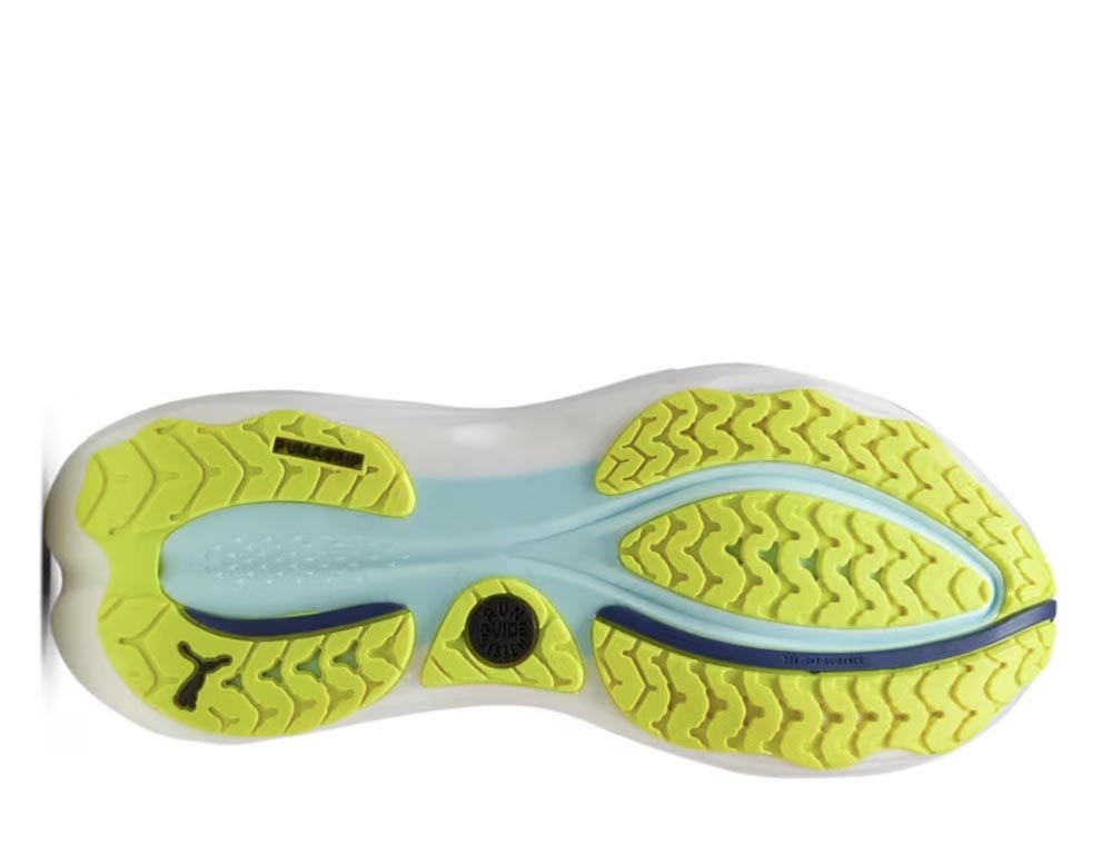 Buty ForeverRun Nitro 2 M Błękitno-Limonkowe