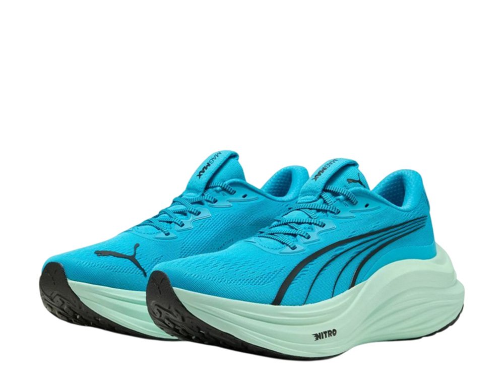 Buty Puma Magmax Nitro Speed Blue-Mint Melt M Niebieskie