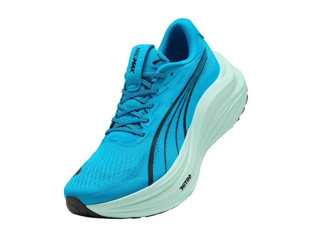 Buty Puma Magmax Nitro Speed Blue-Mint Melt M Niebieskie