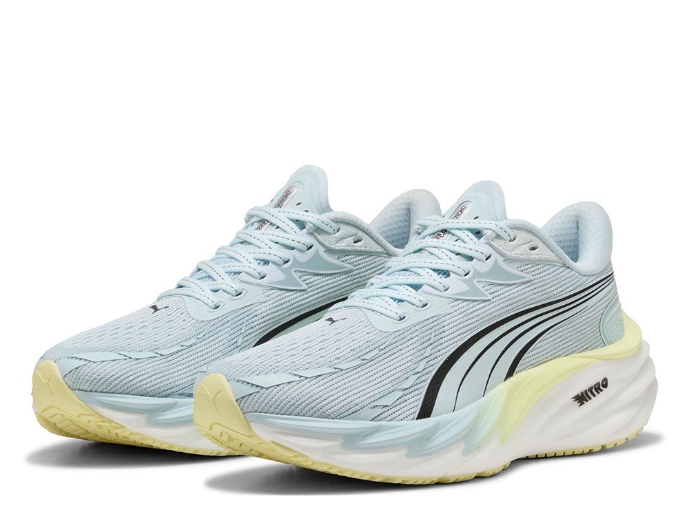Buty Puma Velocity Nitro 4 W Błękitno-Czarne