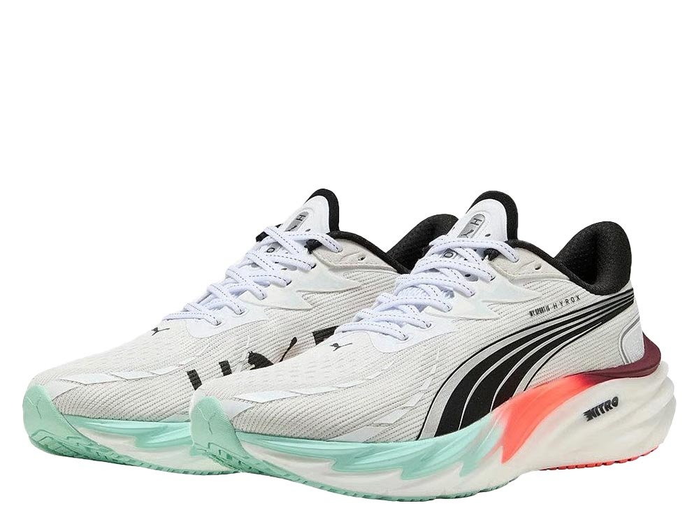 Buty Puma Velocity Nitro 4 Hyrox M Biało-Miętowe