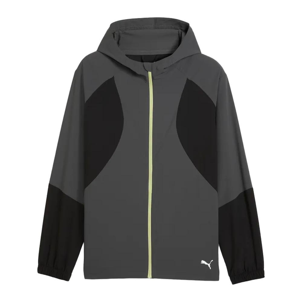 Kurtka Puma Run Ultraweave Hooded Jacket M Szaro-Czarna
