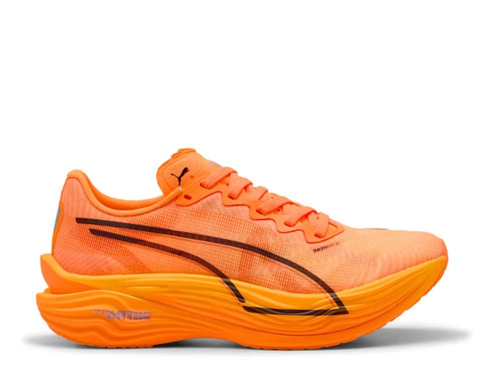 Buty Puma Deviate Nitro Elite 3 W Pomarańczowo-Czarne