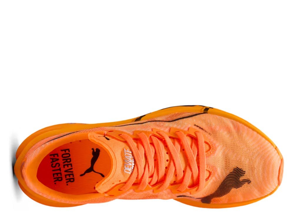 Buty Puma Deviate Nitro Elite 3 W Pomarańczowo-Czarne