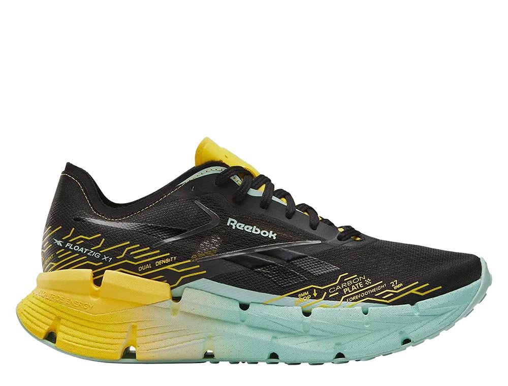 Buty Reebok FloatZig X1 M Czarno-Żółte