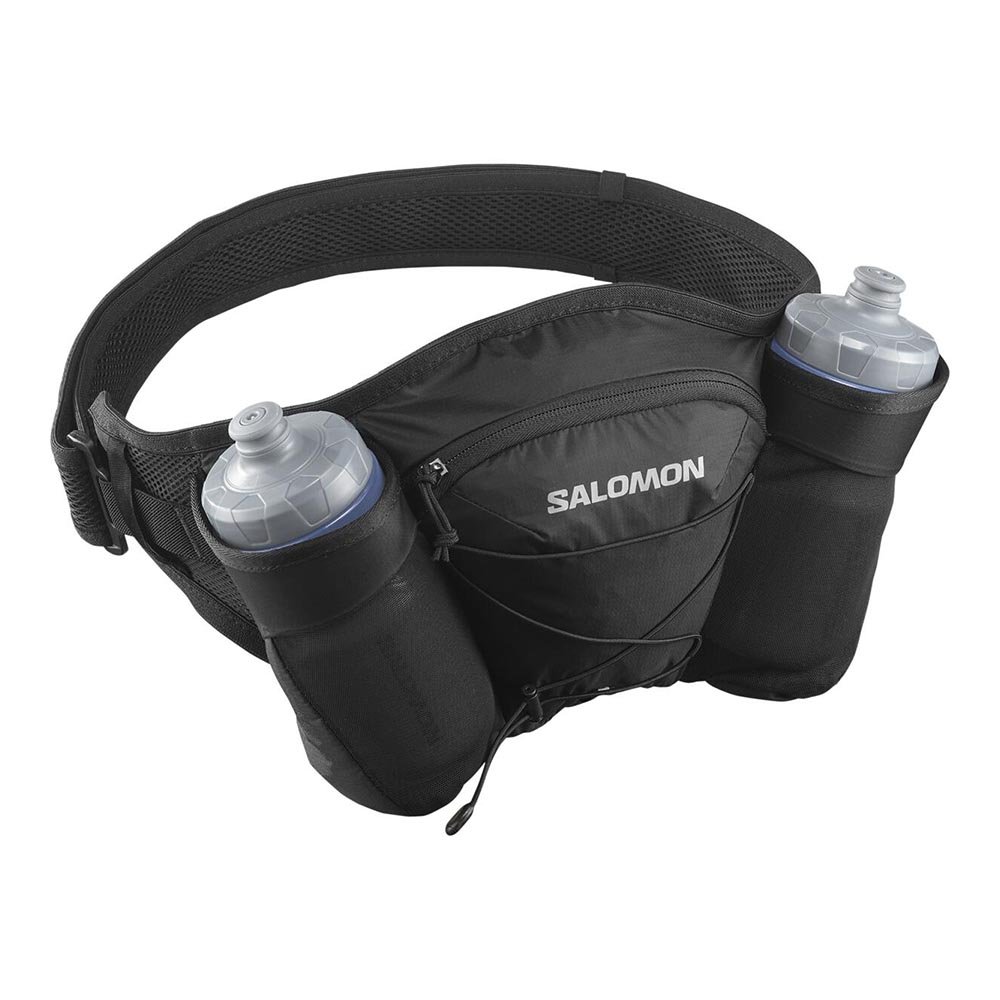 Pas Salomon Cross Belt 2 Bottles Black U Czarny