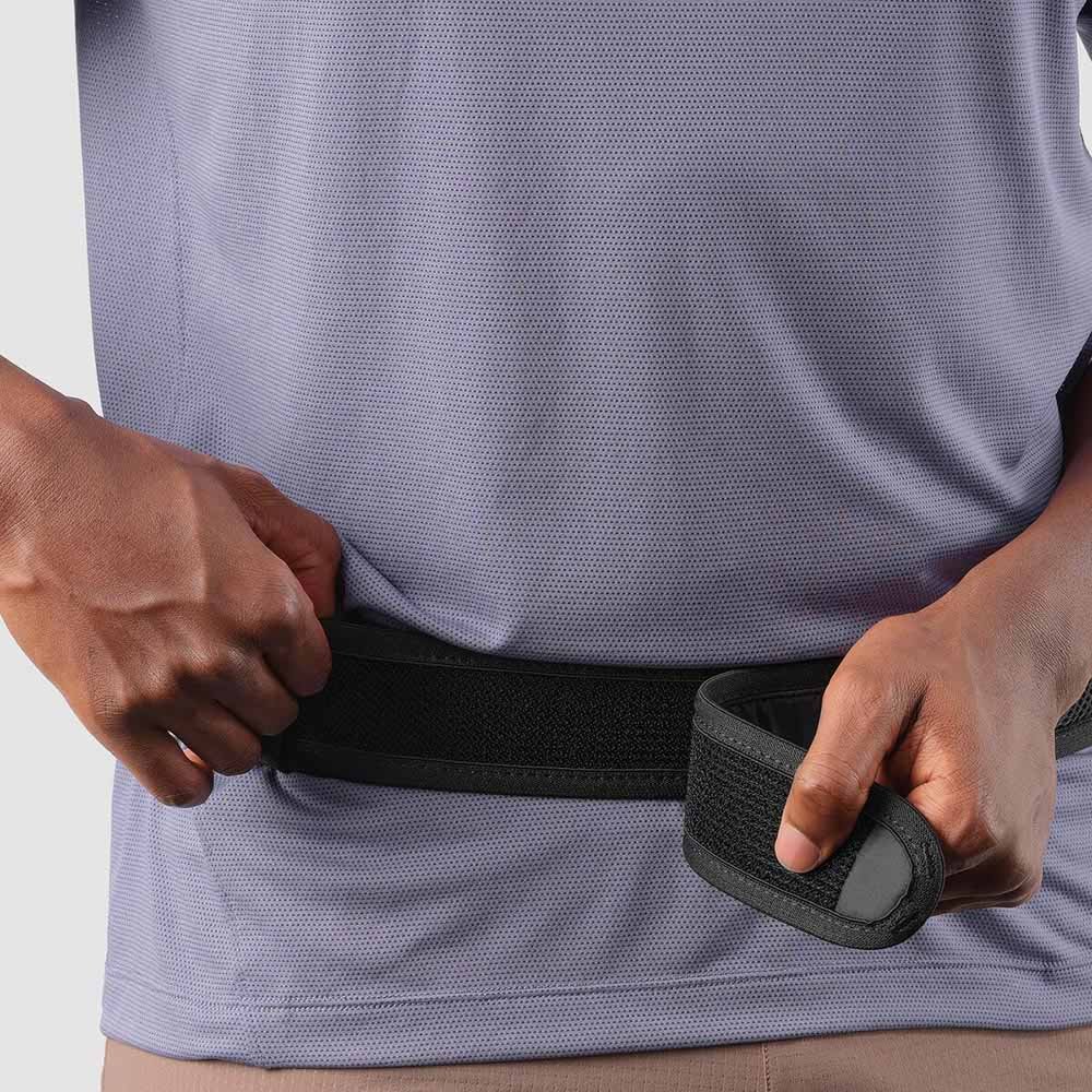 Pas Salomon Cross Belt 2 Bottles Black U Czarny