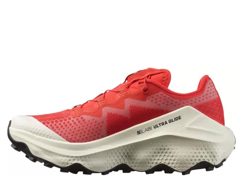 Buty Salomon S/LAB Ultra Glide M Czerwono-Białe