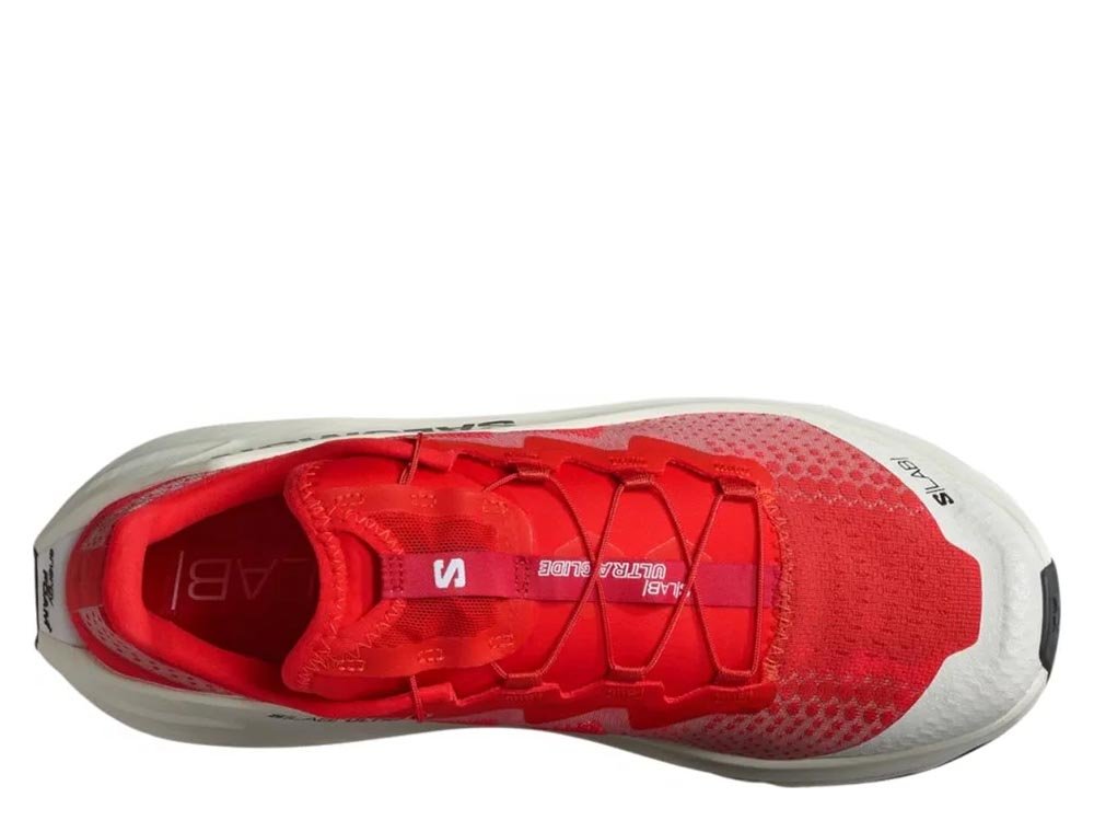 Buty Salomon S/LAB Ultra Glide M Czerwono-Białe