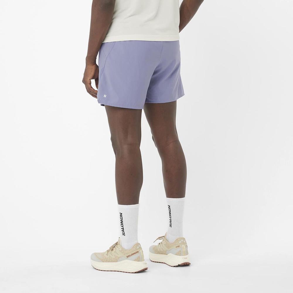 Spodenki Salomon Shakeout Core 5'' Shorts M Fioletowe
