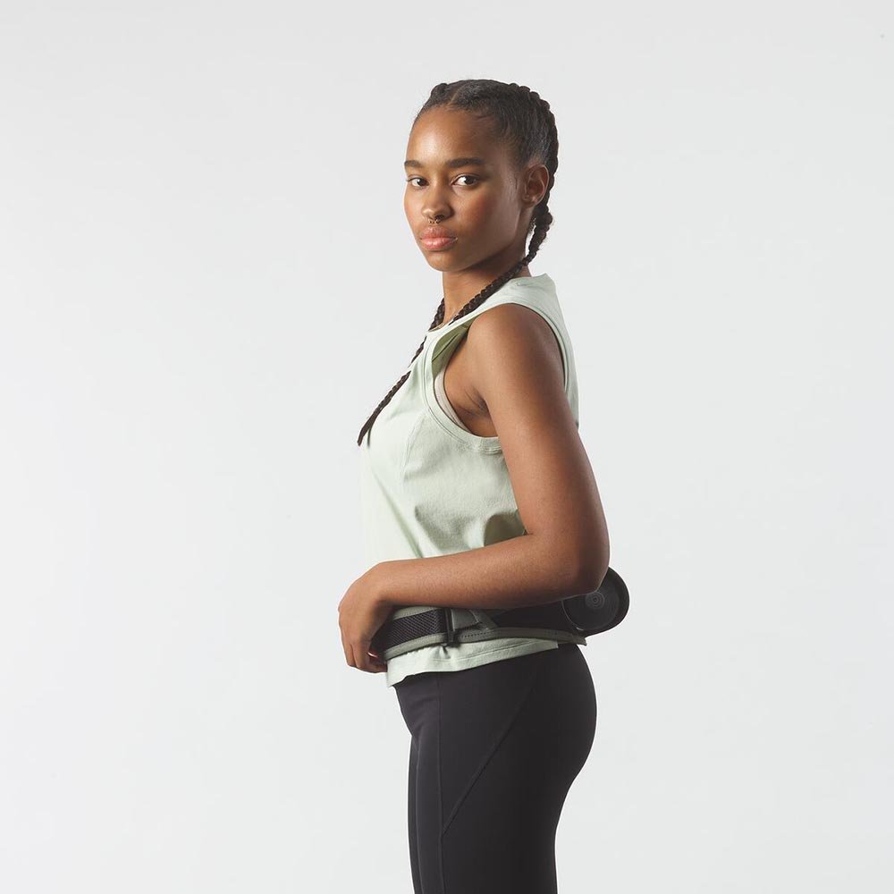 Pas Salomon Cross Belt 1 Bottle Black U Zielony