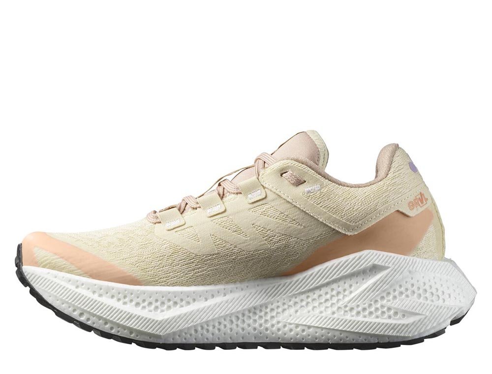 Buty Salomon Aero Glide 3 GRVL W Beżowo-Zielone