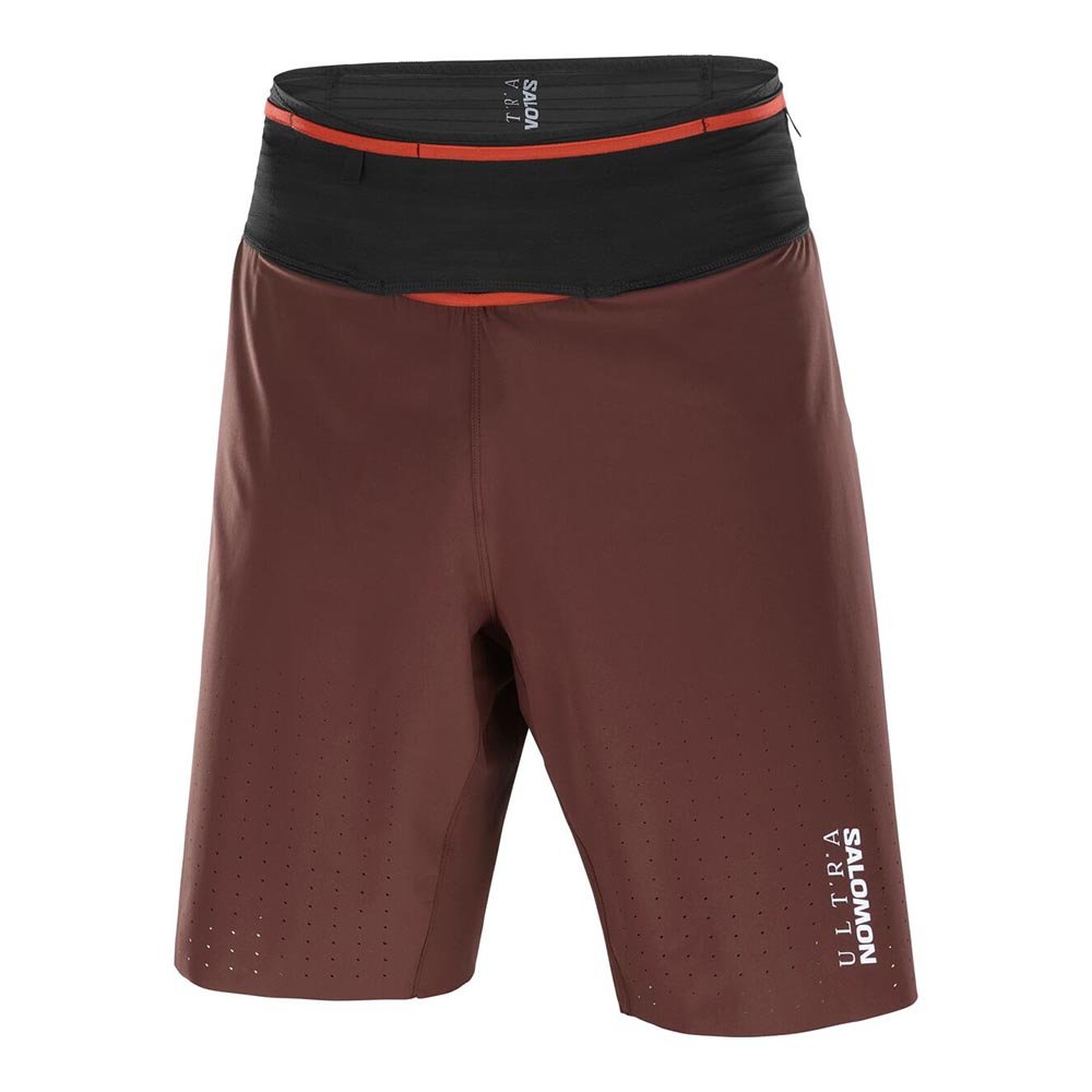 Spodenki Salomon S/LAB Ultra 2In1 Shorts M Brązowo-Czarne