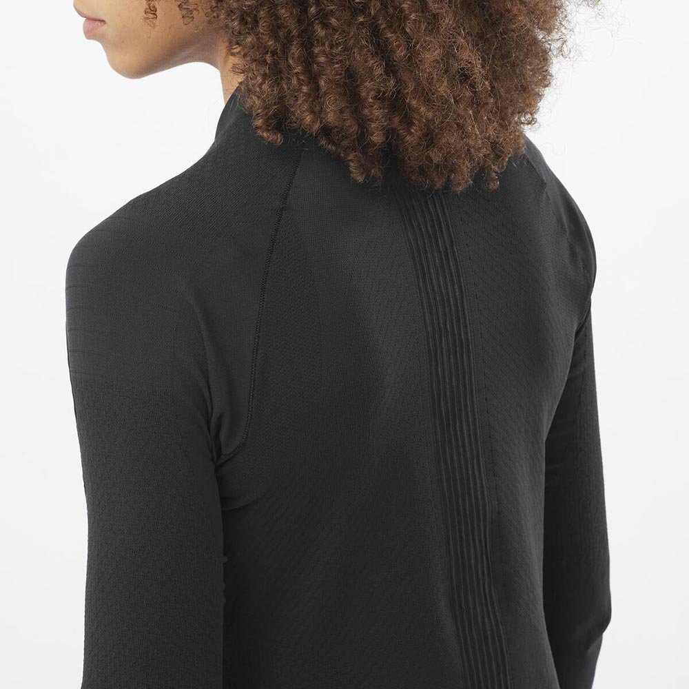 Koszulka Salomon S/LAB Ultra Seamless LS Tee U Czarna