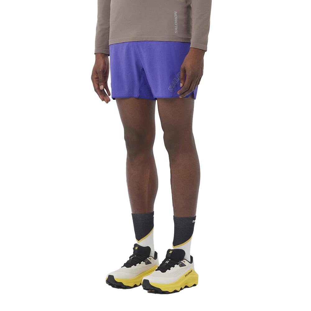 Spodenki Salomon Sense Aero 5" Shorts M Fioletowe