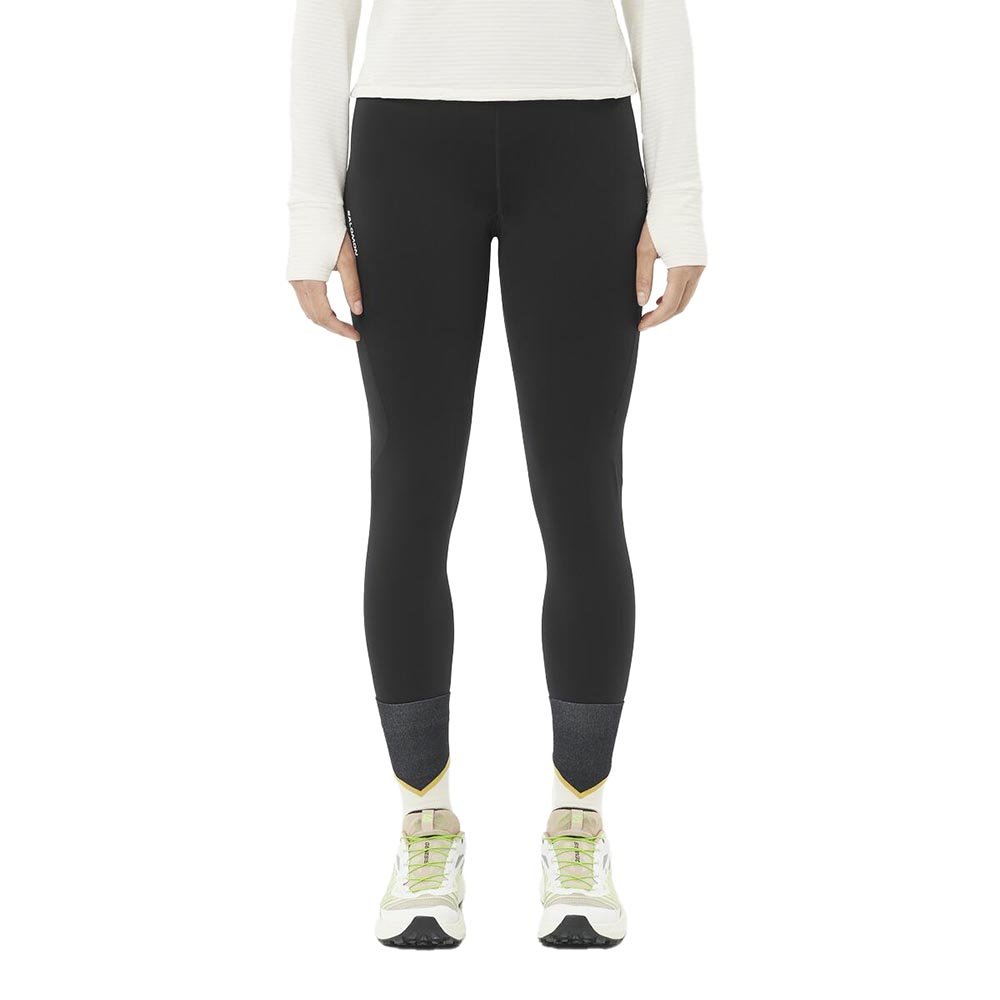 Legginsy Salomon Shakeout Core Warm Tights W Czarne