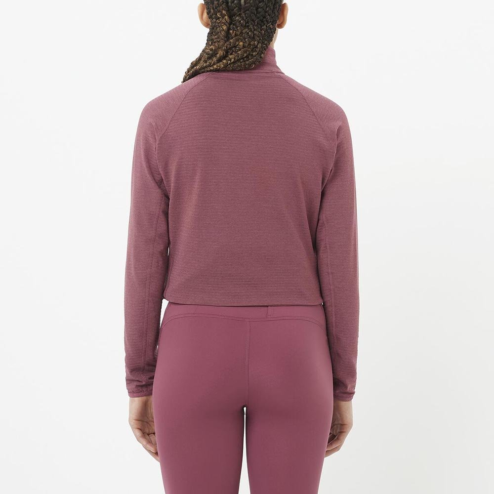 Bluza Salomon Essential LightWarm W Różowa