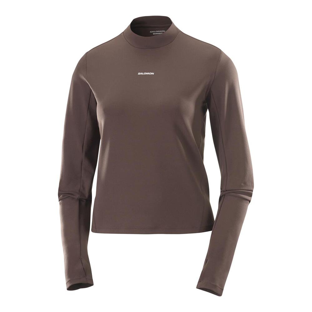 Koszulka Salomon Shakeout Bliss W Brązowa