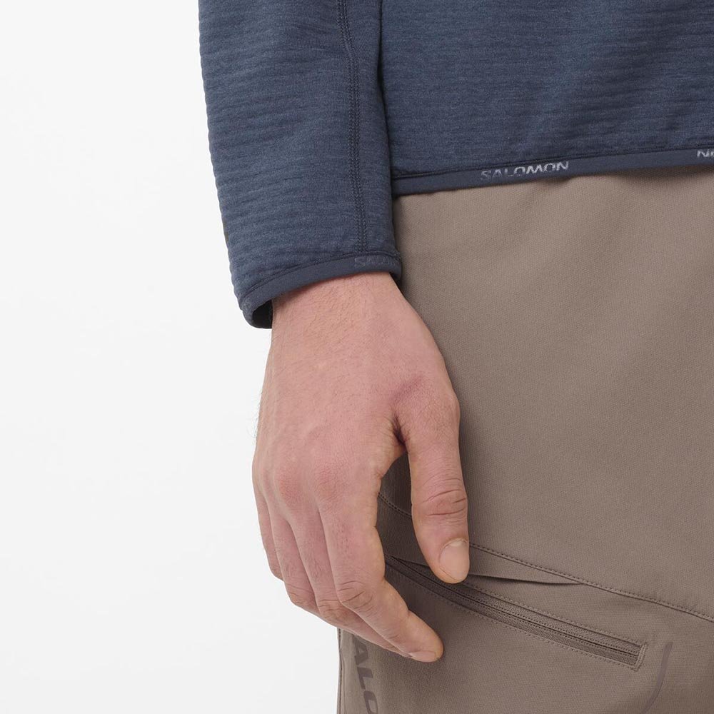 Bluza Salomon Essential Lightwarm M Fioletowa