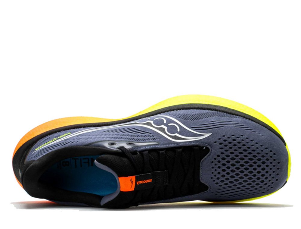 Buty Saucony Ride 18 M Granatowo-Pomarańczowe