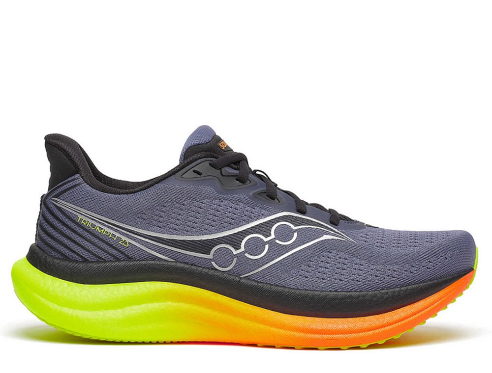 Buty Saucony Triumph 23 M Szaro-Pomarańczowe