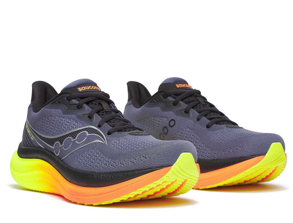 Buty Saucony Triumph 23 M Szaro-Pomarańczowe