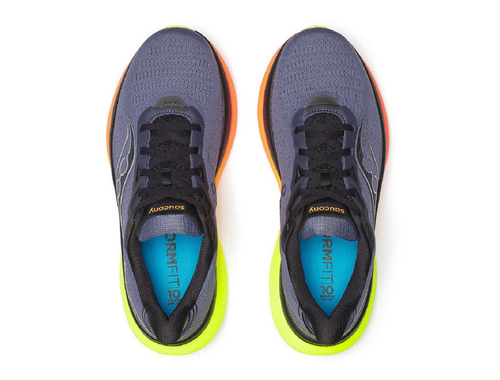 Buty Saucony Triumph 23 M Szaro-Pomarańczowe