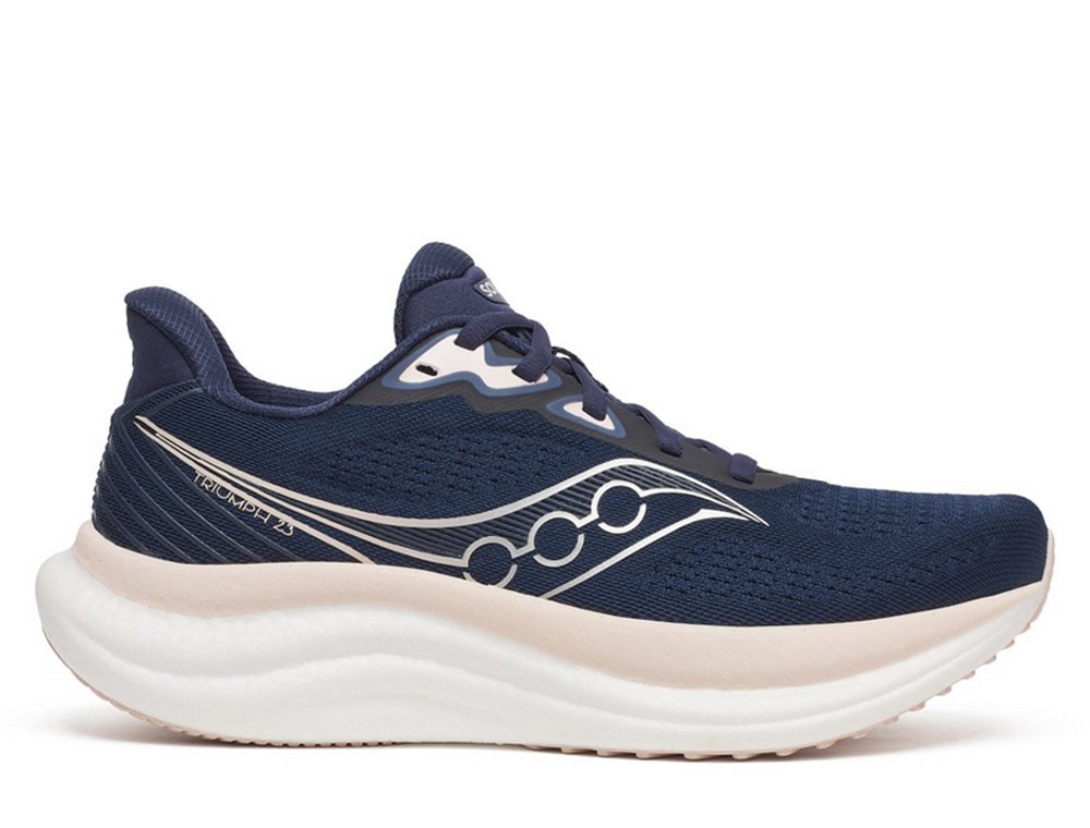 Buty Saucony Triumph 23 W Granatowo-Różowe