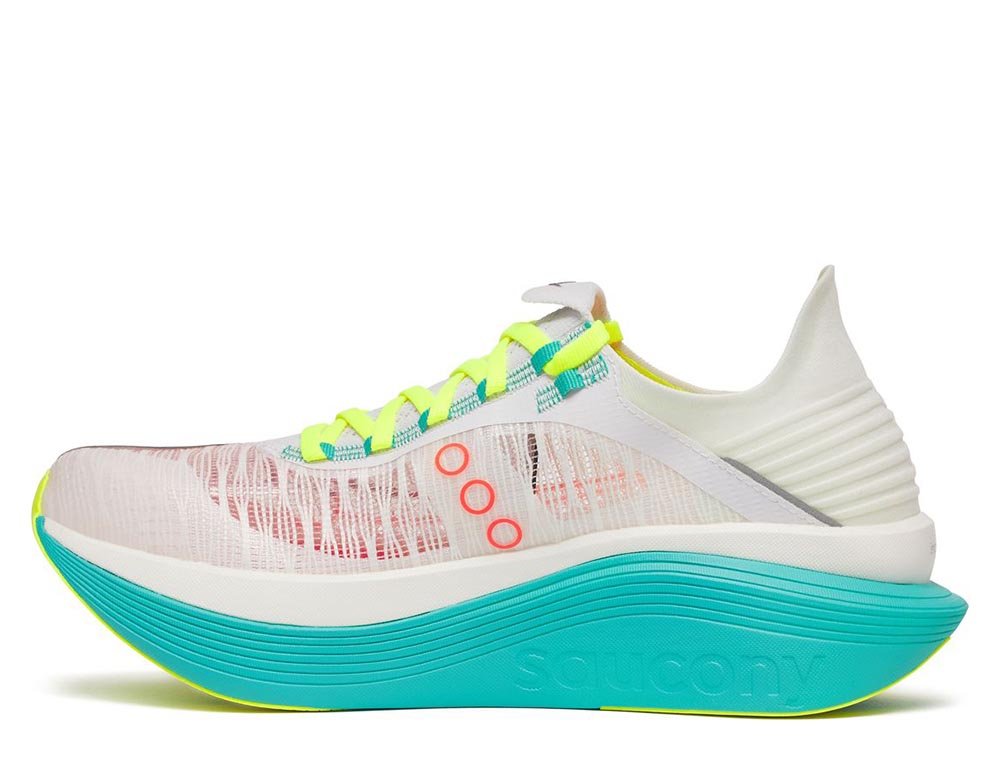 Buty Saucony Endorphin Elite 2 M Biało-Turkusowe