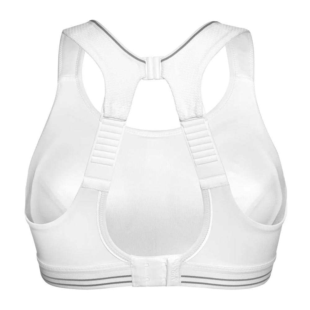 Stanik Shock Absorber Ultimate Run Biało-Srebrny