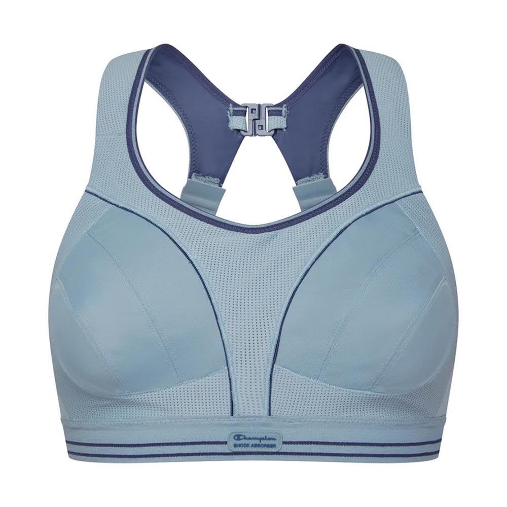 Stanik Shock Absorber Ultimate Run Bra Błękitny