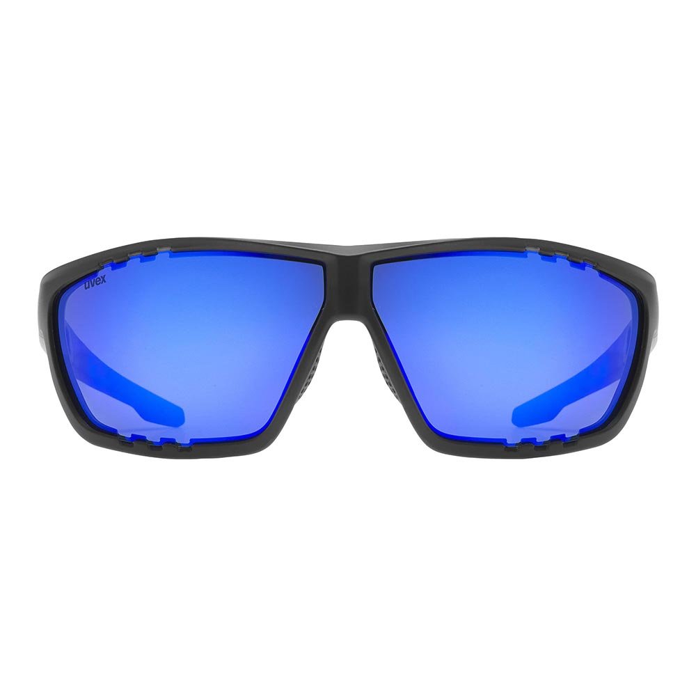 Okulary Uvex SportStyle 706 U Czarno-Niebieskie