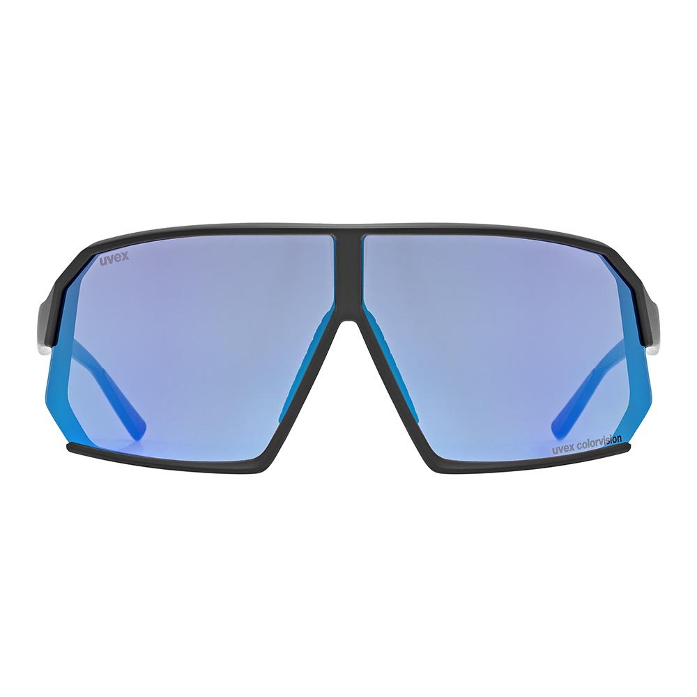 Okulary Uvex SportStyle 237 CV Czarno-Niebieskie