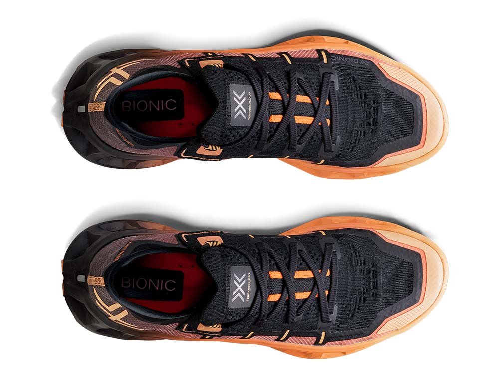 Buty X-BIONIC® TerraSkinIN X01/X U Czarno-Pomarańczowe