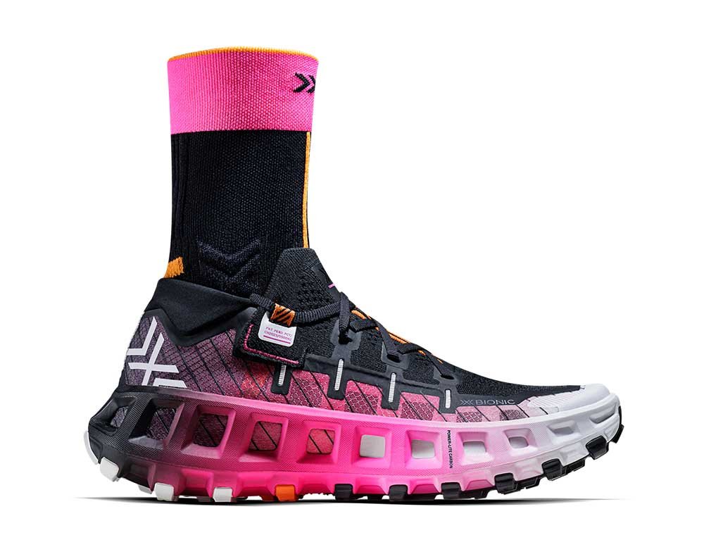 Buty X-BIONIC® TerraSkinIN X00/C U Czarno-Różowe