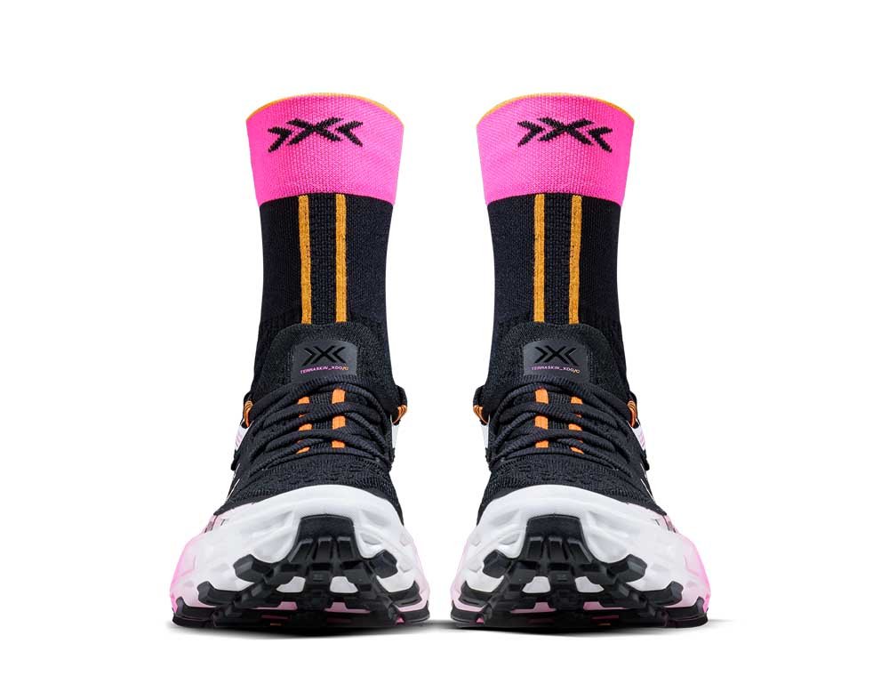 Buty X-BIONIC® TerraSkinIN X00/C U Czarno-Różowe