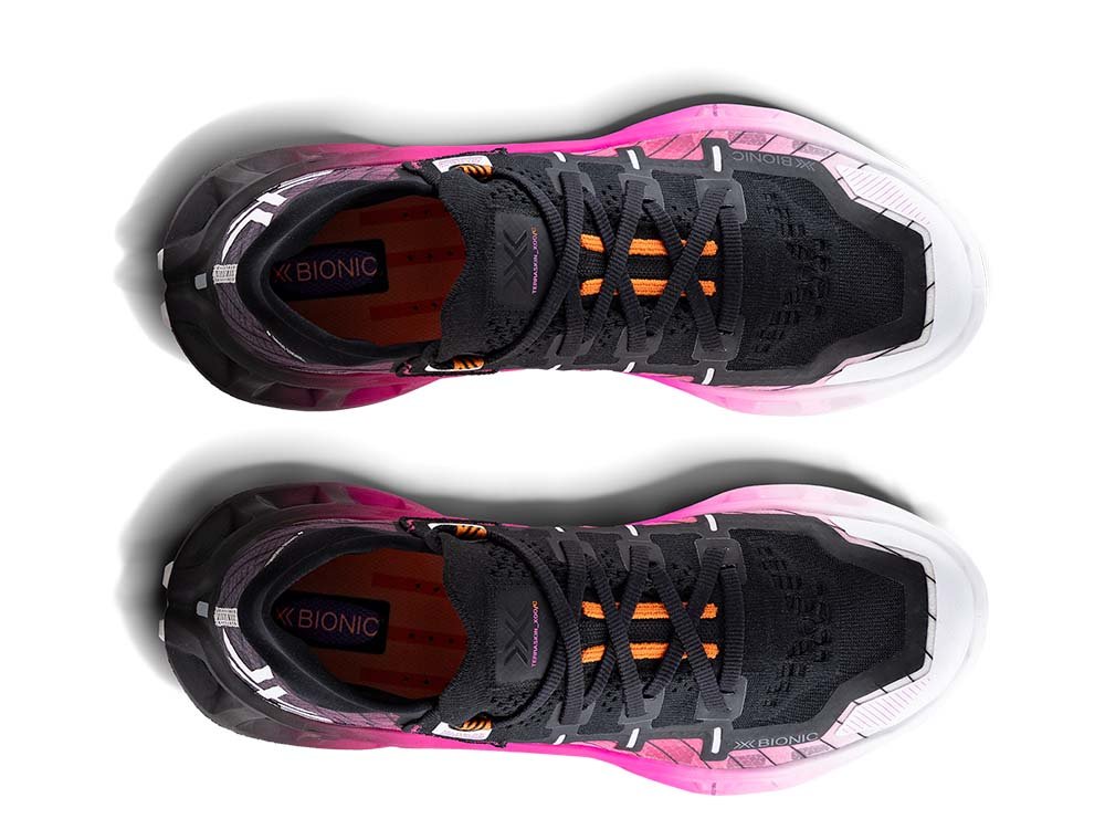 Buty X-BIONIC® TerraSkinIN X00/C U Czarno-Różowe