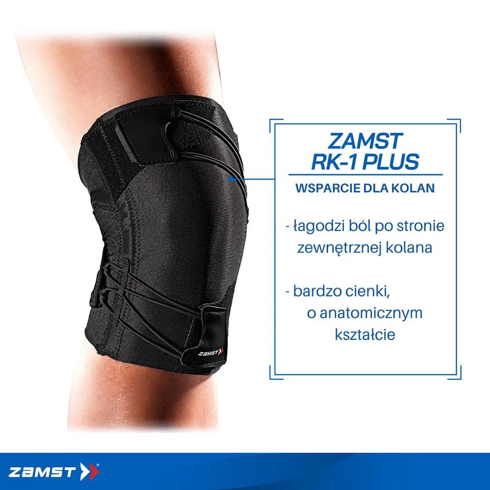 Stabilizator stawu kolanowego ZAMST RK-1 Plus Right - PRAWY