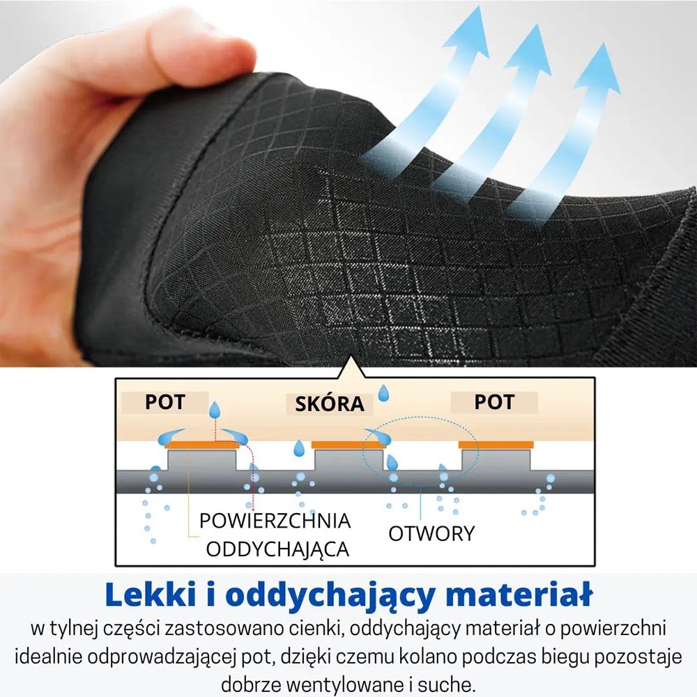 Stabilizator stawu kolanowego ZAMST RK-1 Plus Left - LEWY