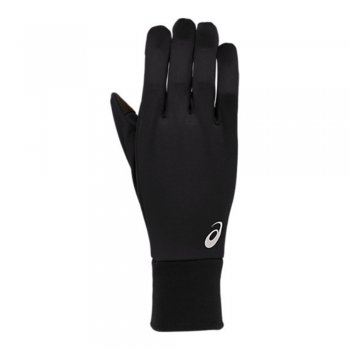 zestaw czapka i rękawiczki asics running pack u czarny