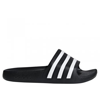klapki adidas adilette aqua w czarno-białe