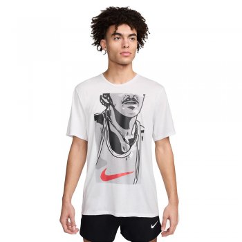 koszulka nike rise 365 run energy m biało-czarna