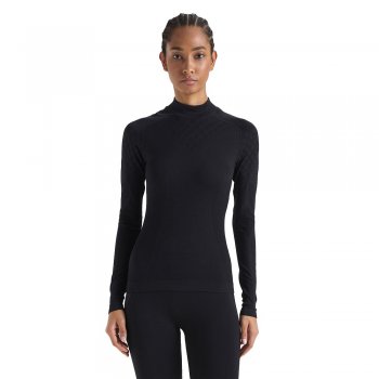 koszulka diadora l. turtle neck act w czarna