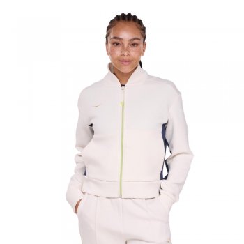 kurtka hoka kaitoro knit jacket w biało-niebieska